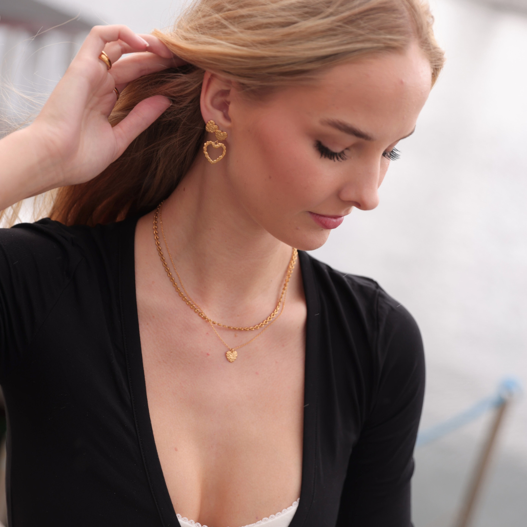 Cinta - Øreringe Forgyldt