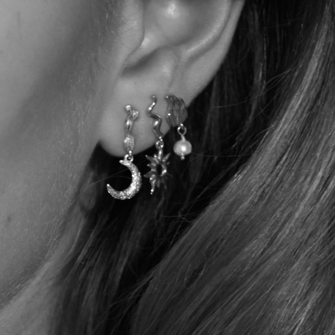 Universe - Earrings Silver