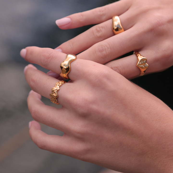 Freja - Ring Forgyldt