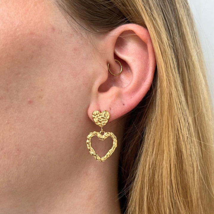 Cinta - Øreringe Forgyldt