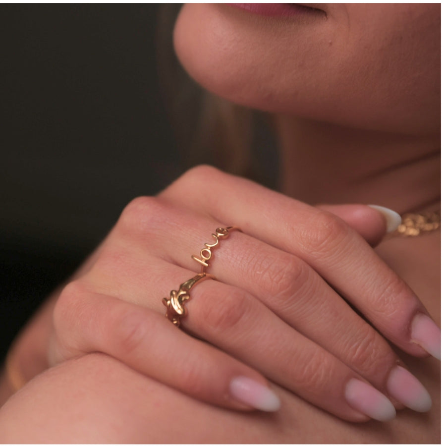 Oceana - Ring Forgyldt