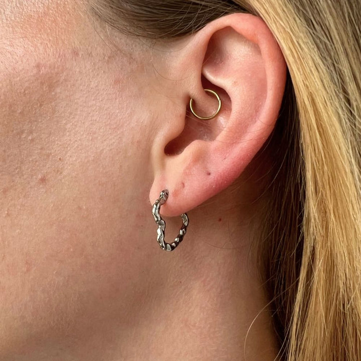 Sia - Øreringe Stål