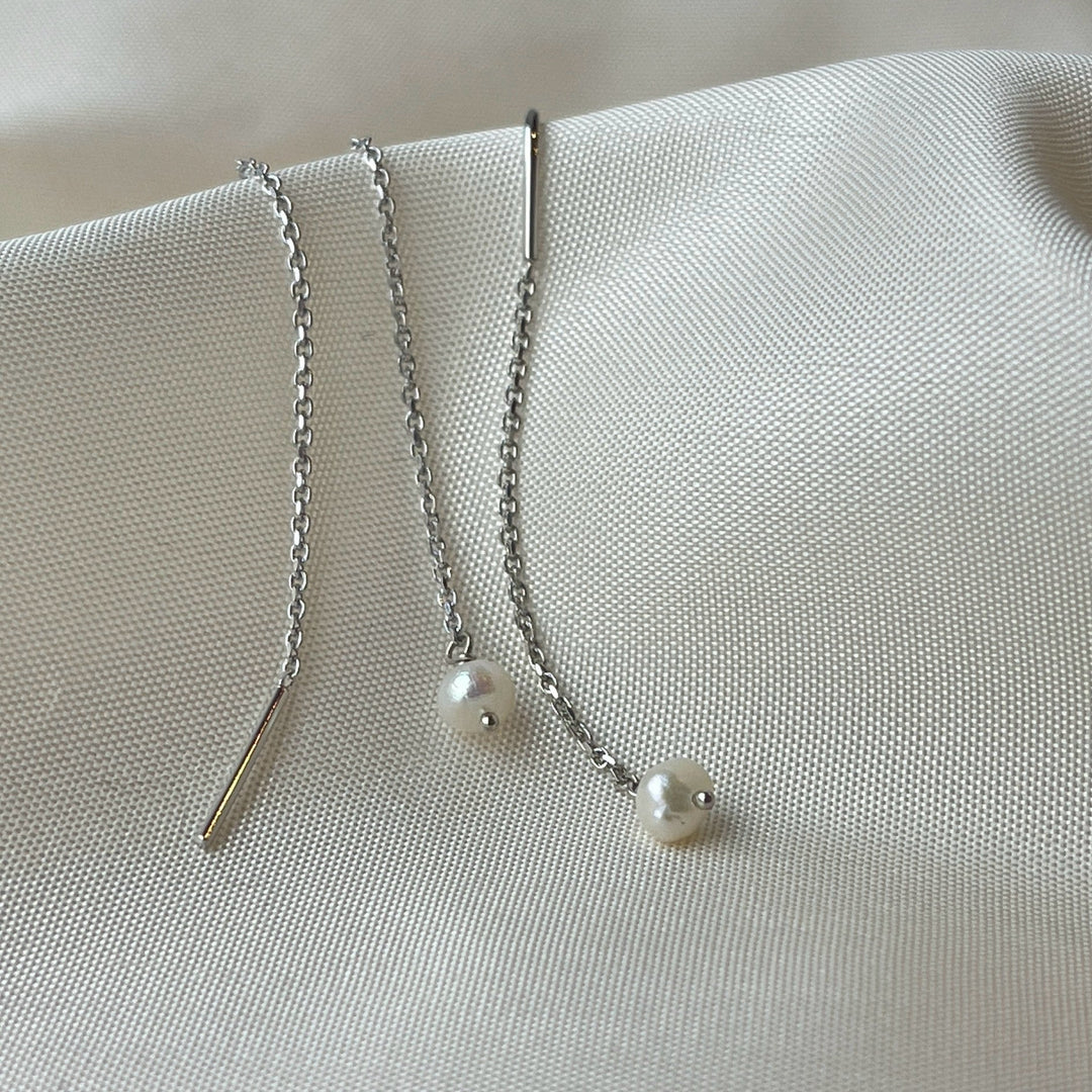 MARY - Earring shiny rhodium pl. Silver