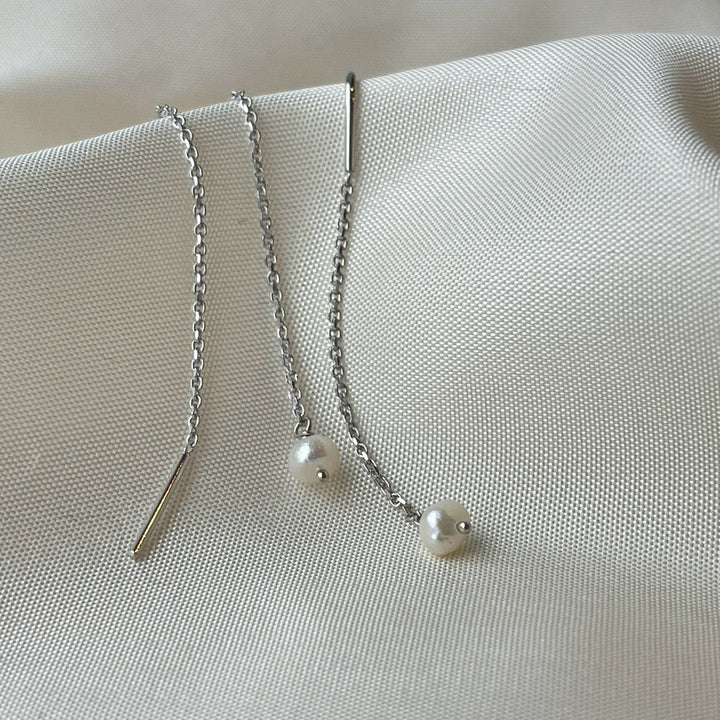 MARY - Earring shiny rhodium pl. Silver