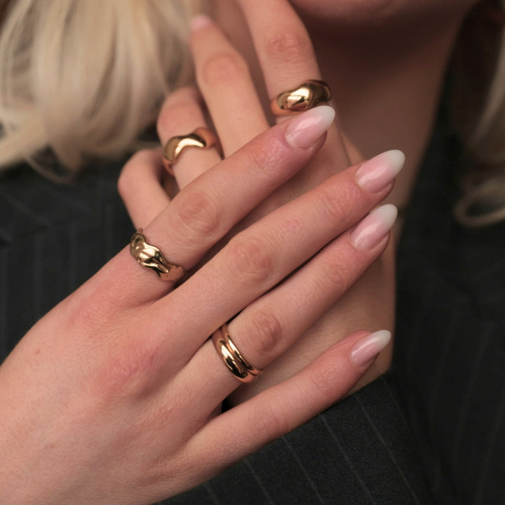 Circle - Ring Forgyldt