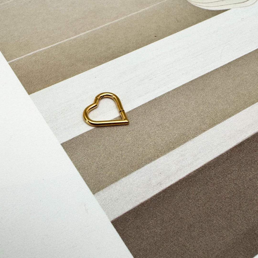 Heart - Helix Forgyldt