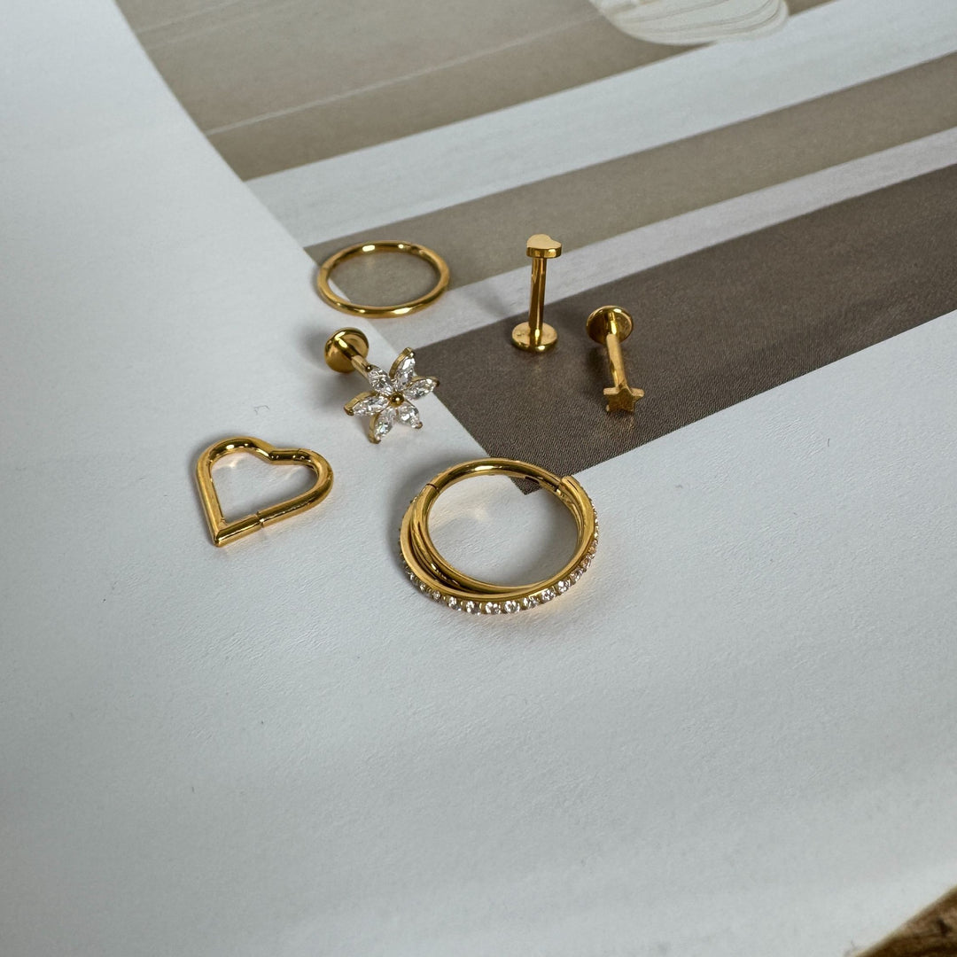 Little heart - Helix forgyldt