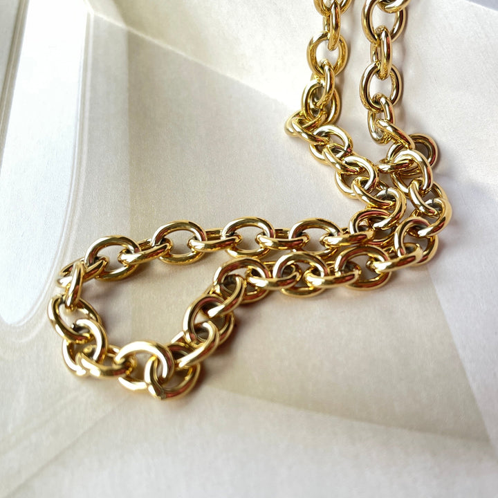 Clara - Necklace Gold plated
