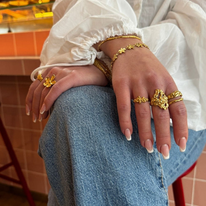 Aria - Armring Forgyldt