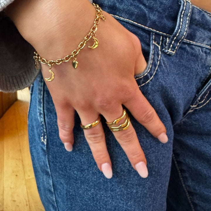 Sirena - Armbånd Forgyldt