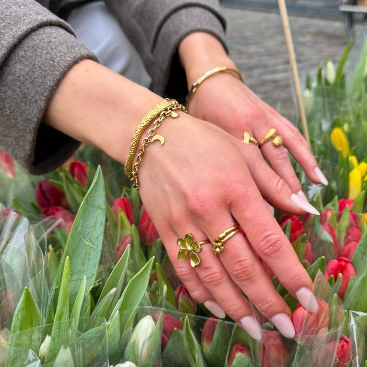 Sirena - Armbånd Forgyldt