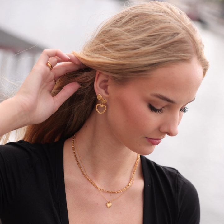 Cinta - Ørestikker Forgyldt