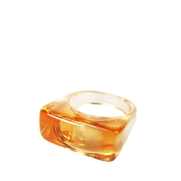 Tori - Chunky Ring Orange