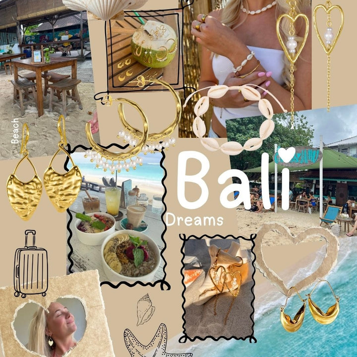 Bali Dreams - Øreringe Forgyldt