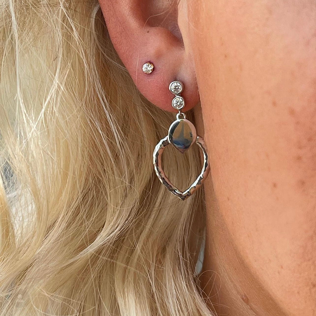 CECILIE SCHMEICHEL - Earrings Silver