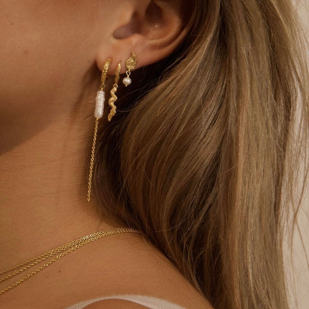 Ophelia - Earrings Gold plated