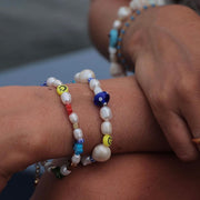 Kora - Mix pearl bracelet Gold plated
