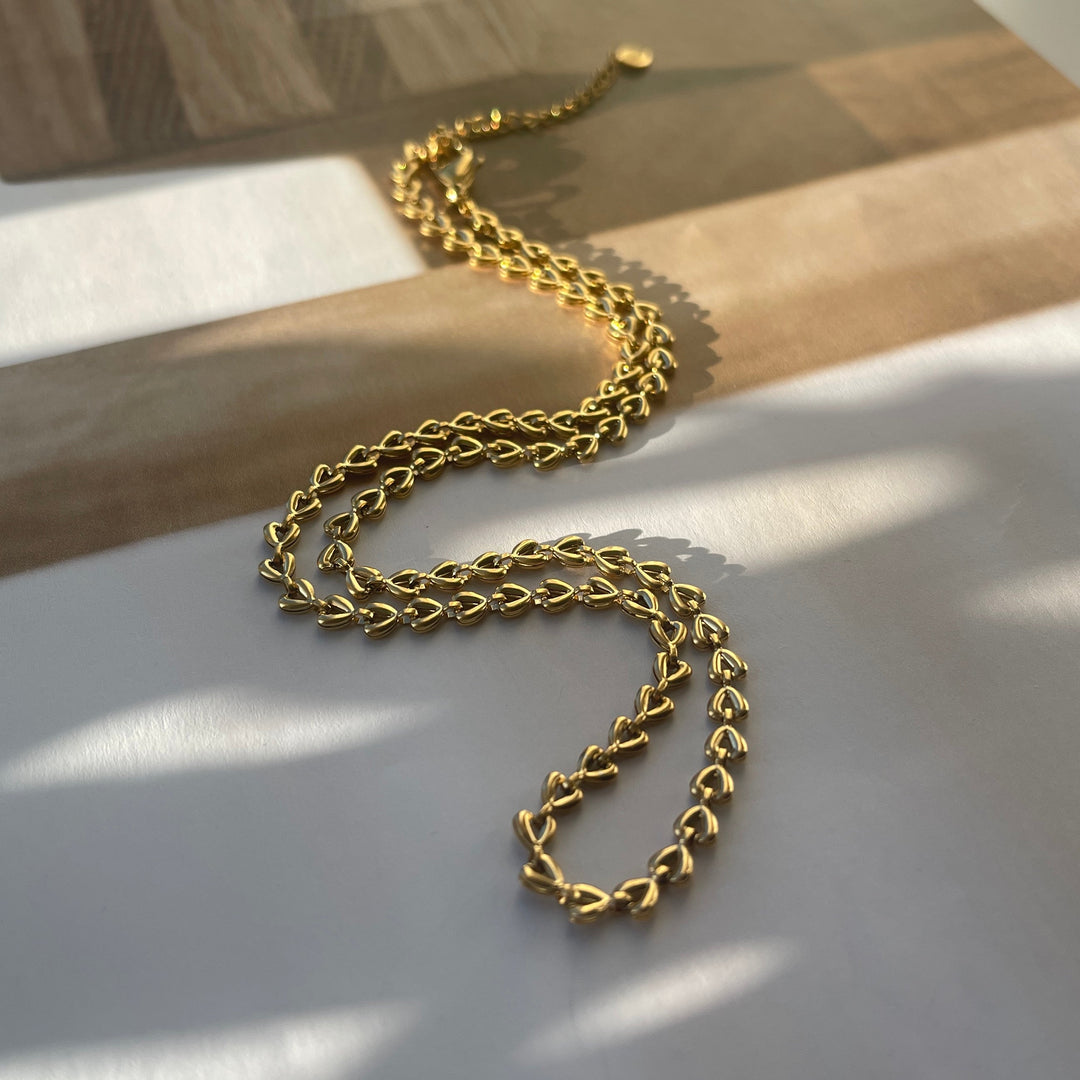 Victoria - Necklace Gold plated