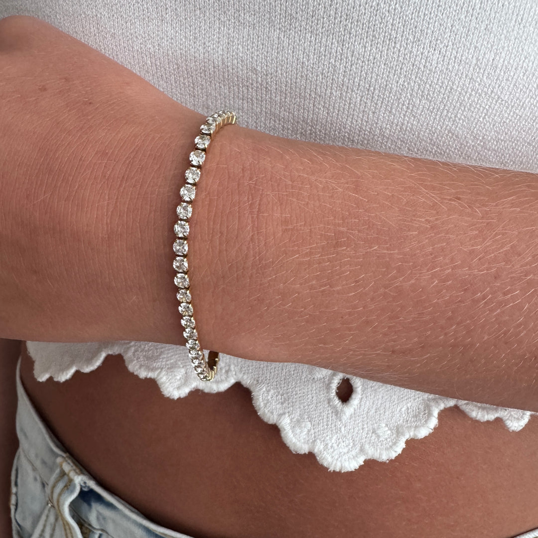 Deuce - Armbånd Stål White