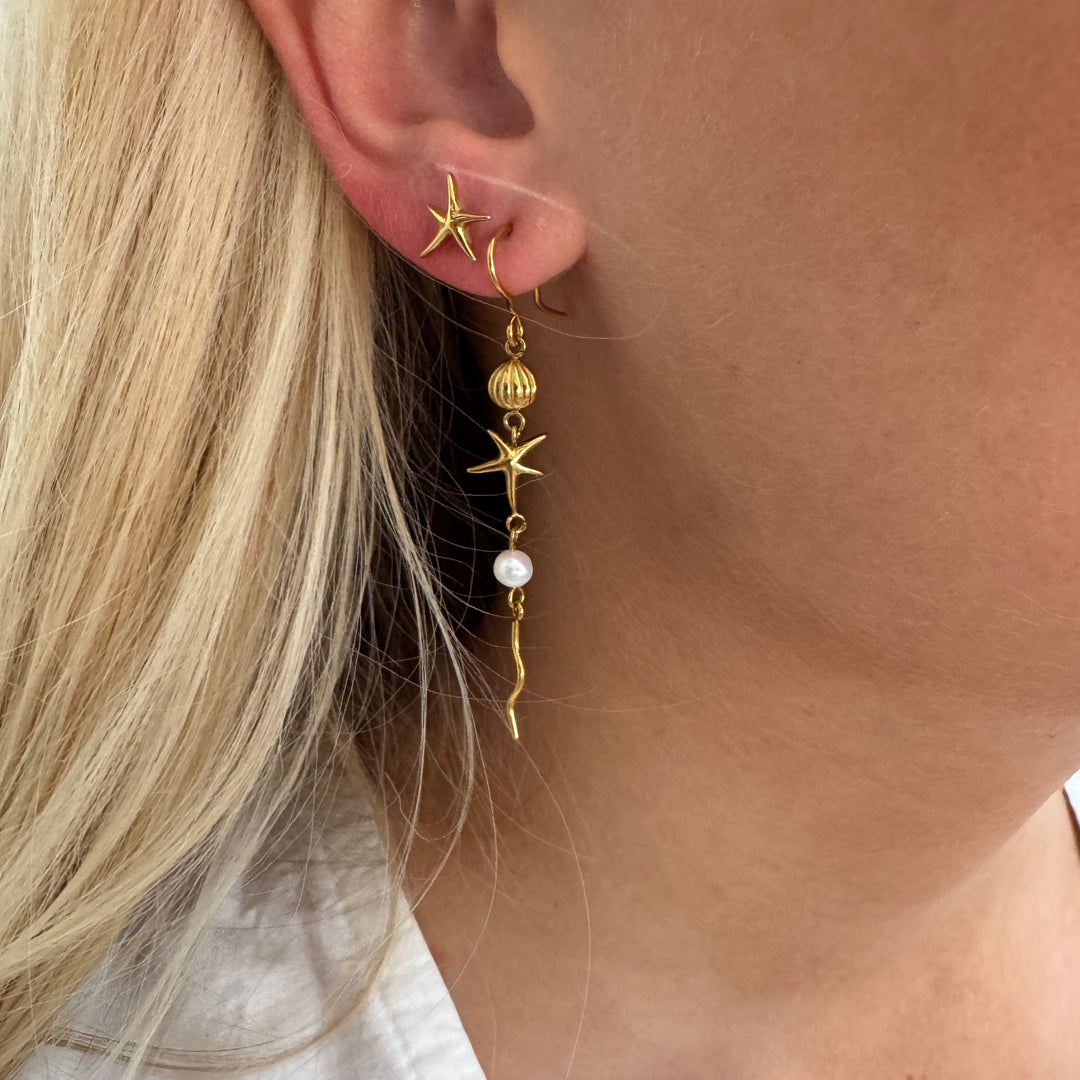 Sirena - Ørestik Forgyldt