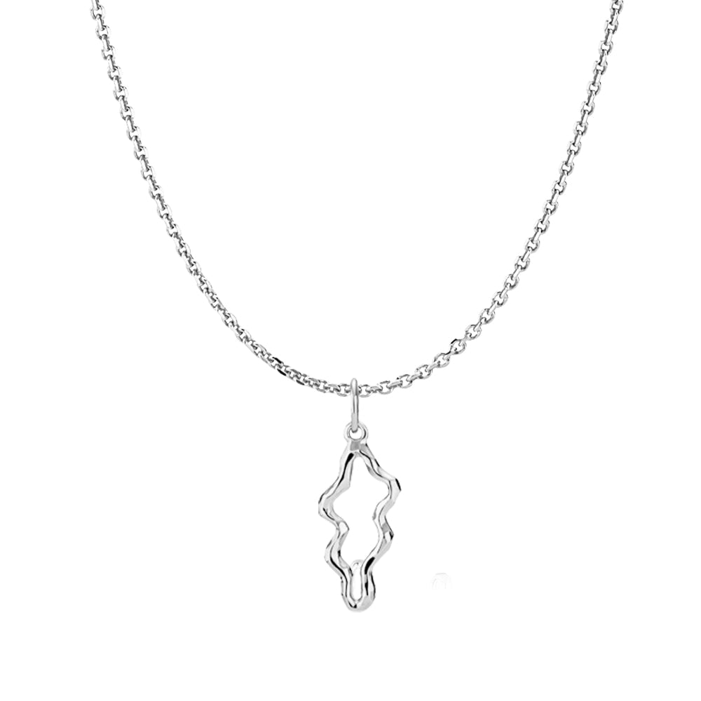 Louisa - Necklace with Pendant Silver