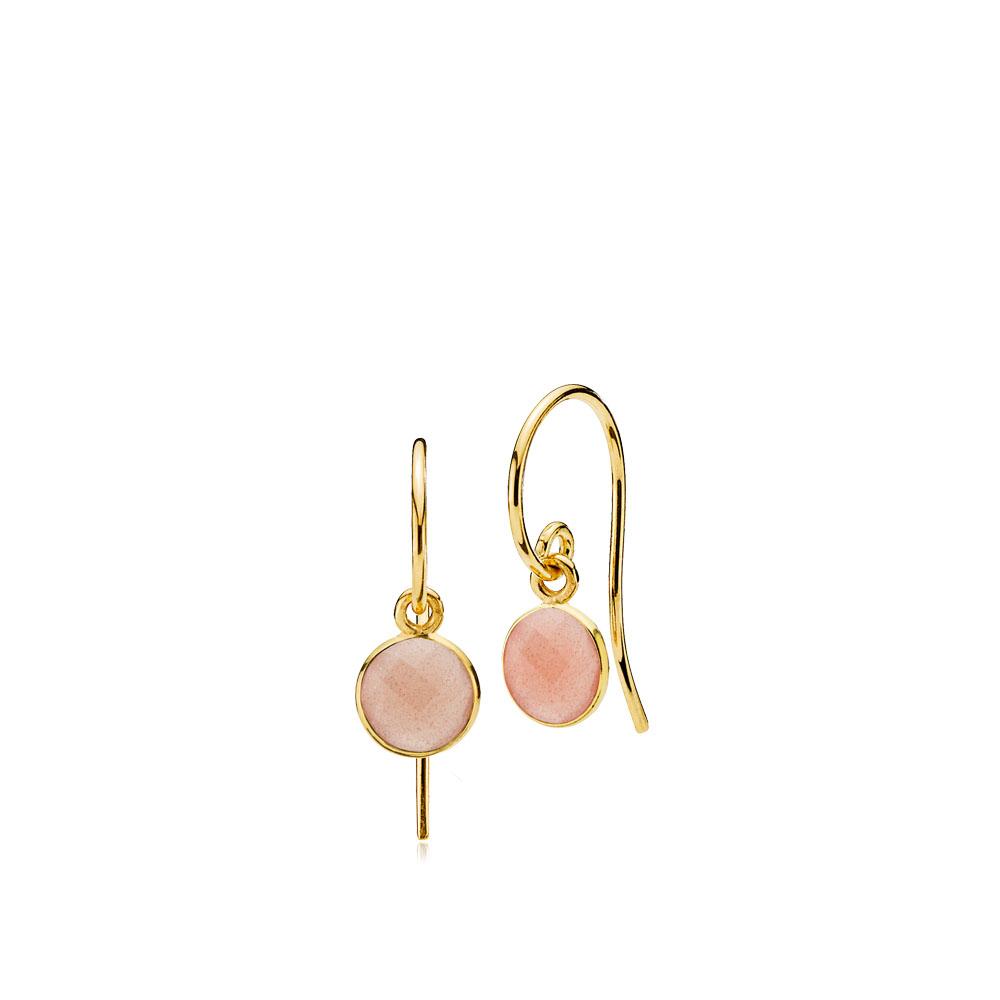 PRIMA DONNA - Earring skiny goldpl. Silver