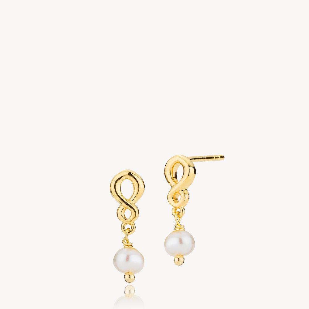 Majesty - Earrings White Gold Plated