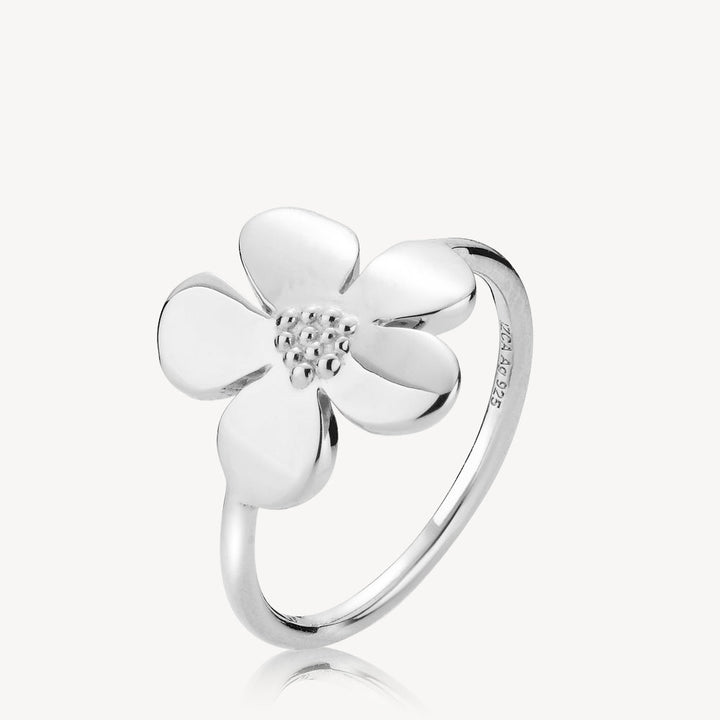 Pansy - Ring Silver