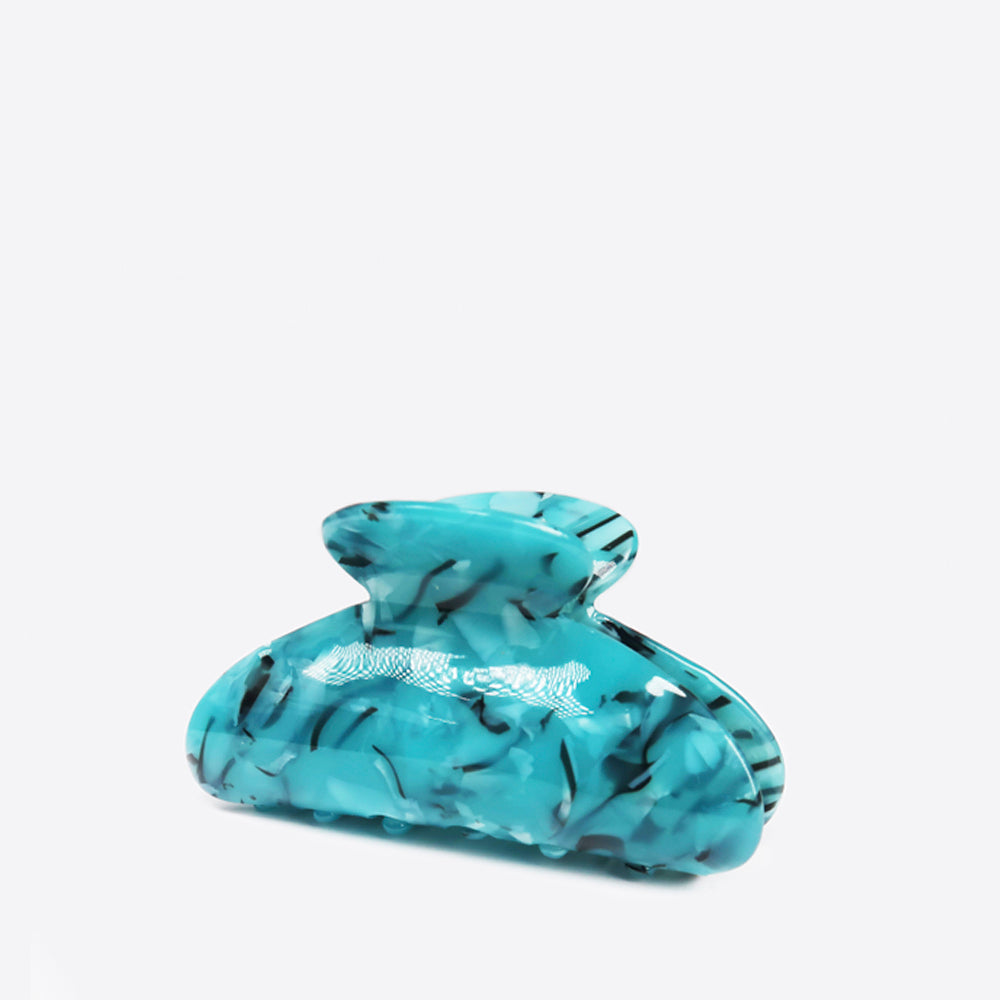 Carla Hair clip in turquoise, suitable for all hair types