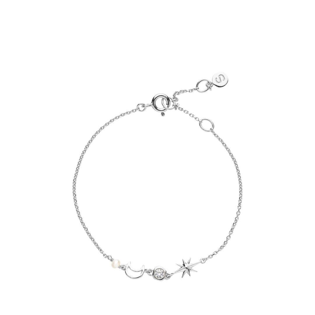 Metis - Bracelet Silver with zircon