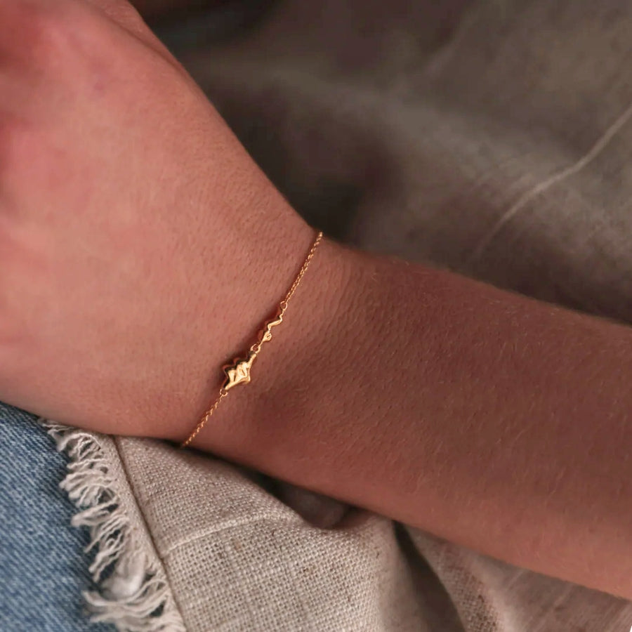 Oceana - Armbånd Forgyldt