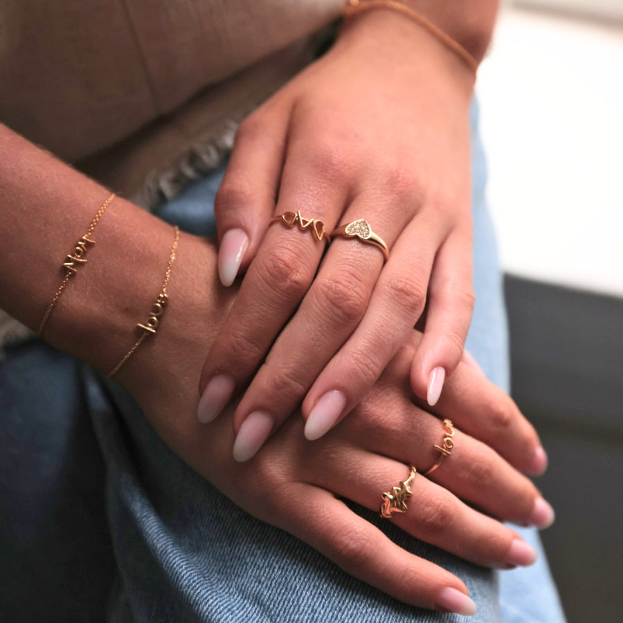 Fam DAD - Ring Forgyldt