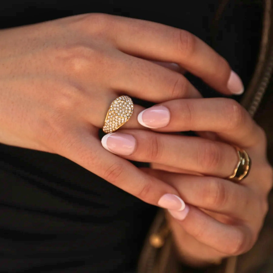 Lily - Ring Forgyldt