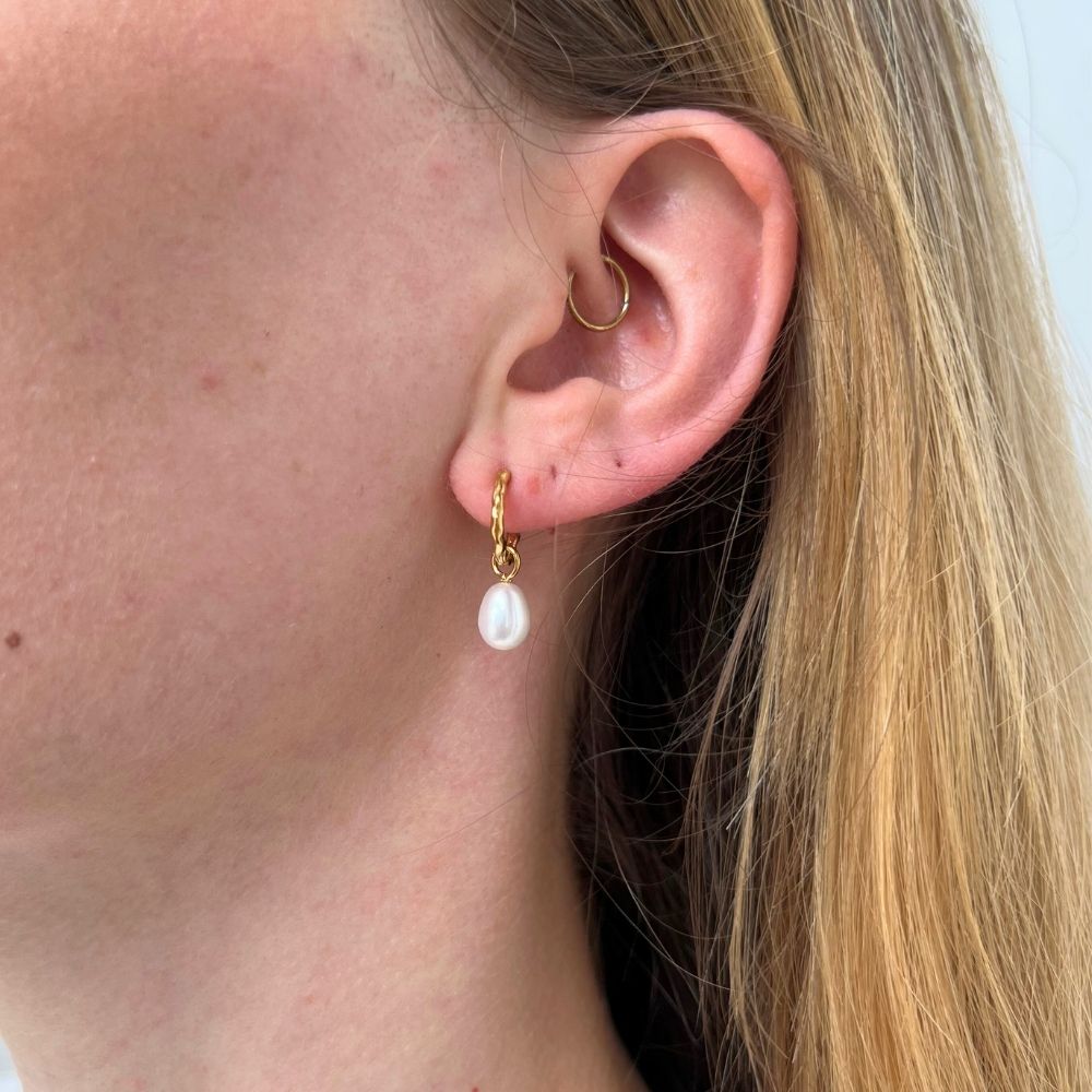 Freja - Creoler Forgyldt