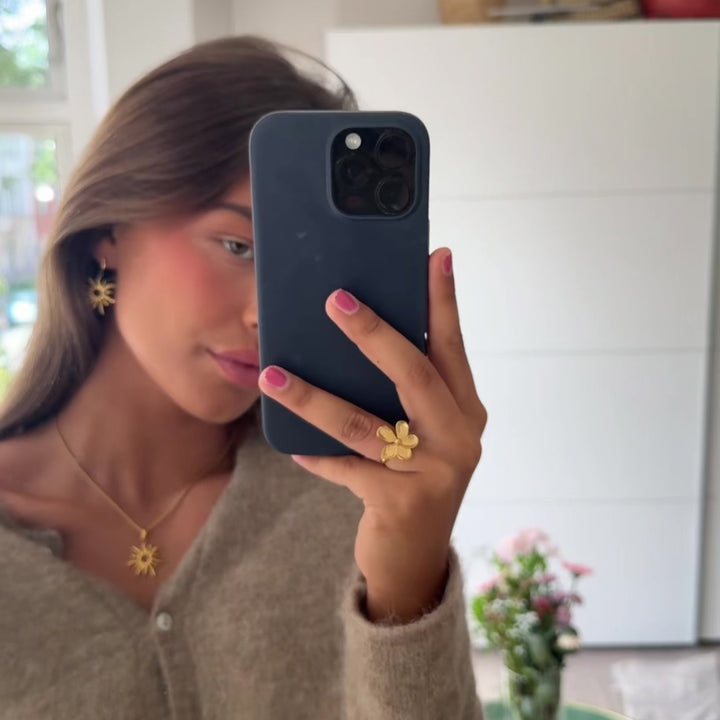 Sirena - Øreringe Forgyldt