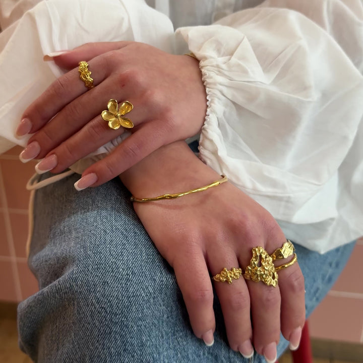 Aria - Armring Forgyldt