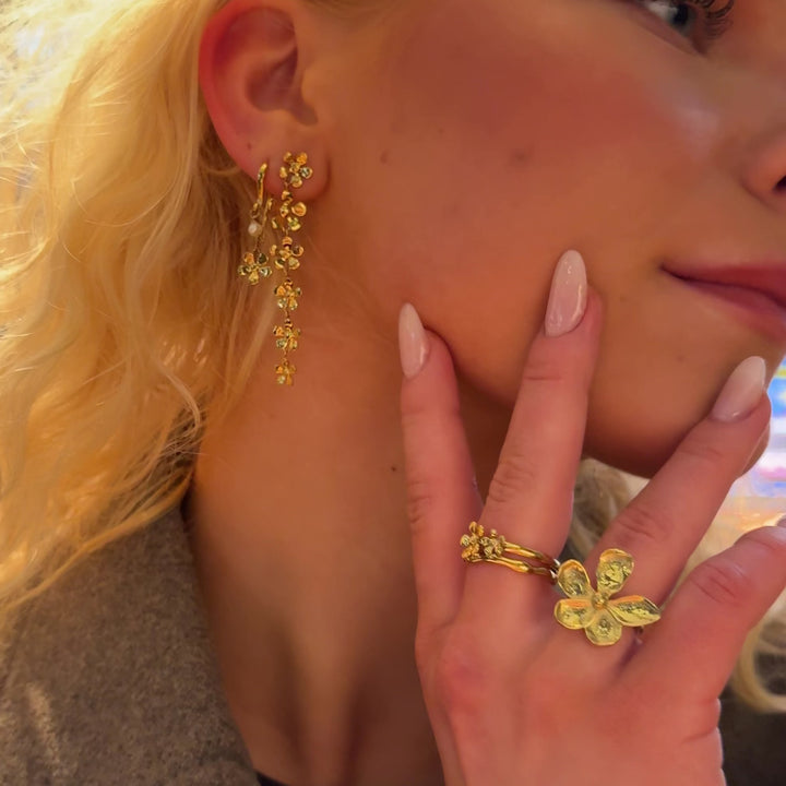 Celeste - Ørestik Forgyldt