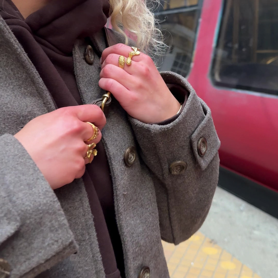 Drops - Ring Forgyldt