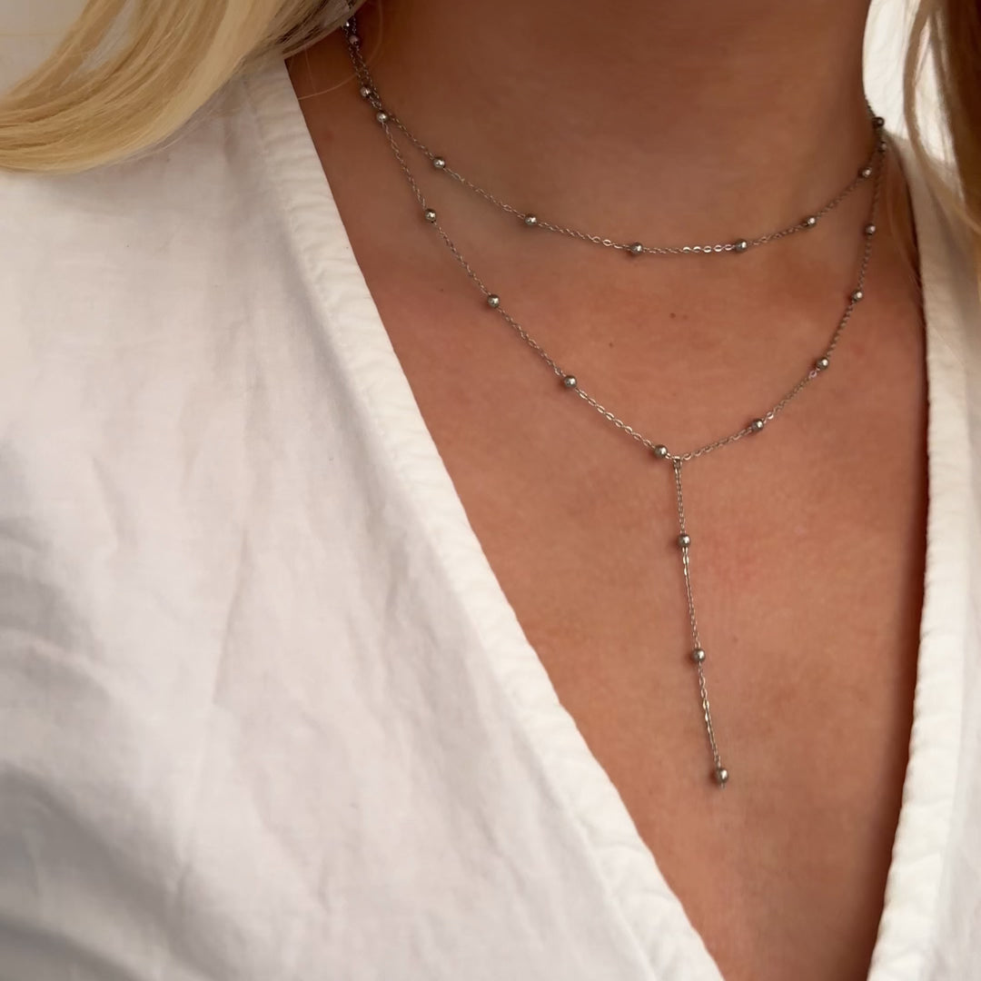 Bubble - Halskæde Forgyldt