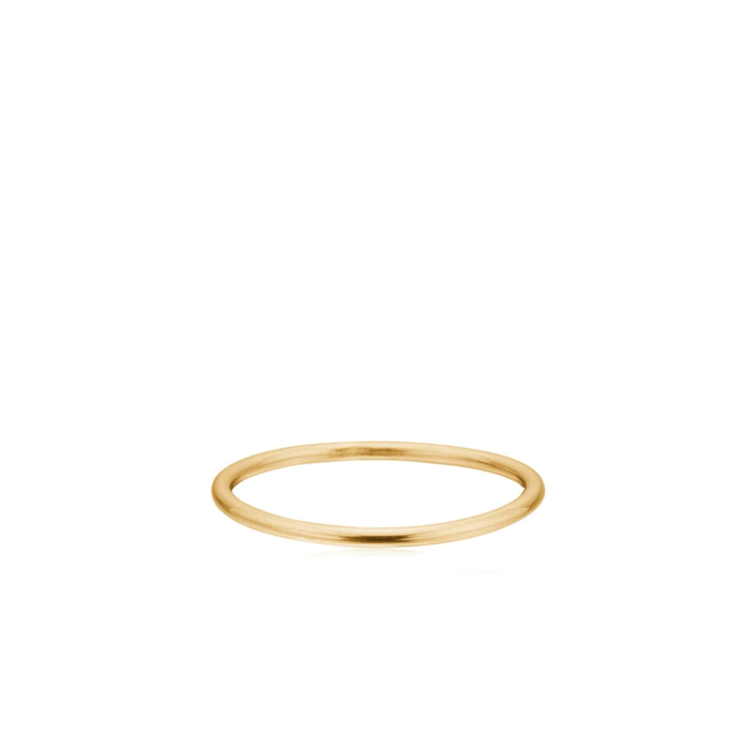 Circle - Gold-plated ring