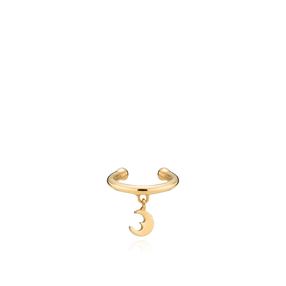 Petite moon - Ear Cuff Gold plated