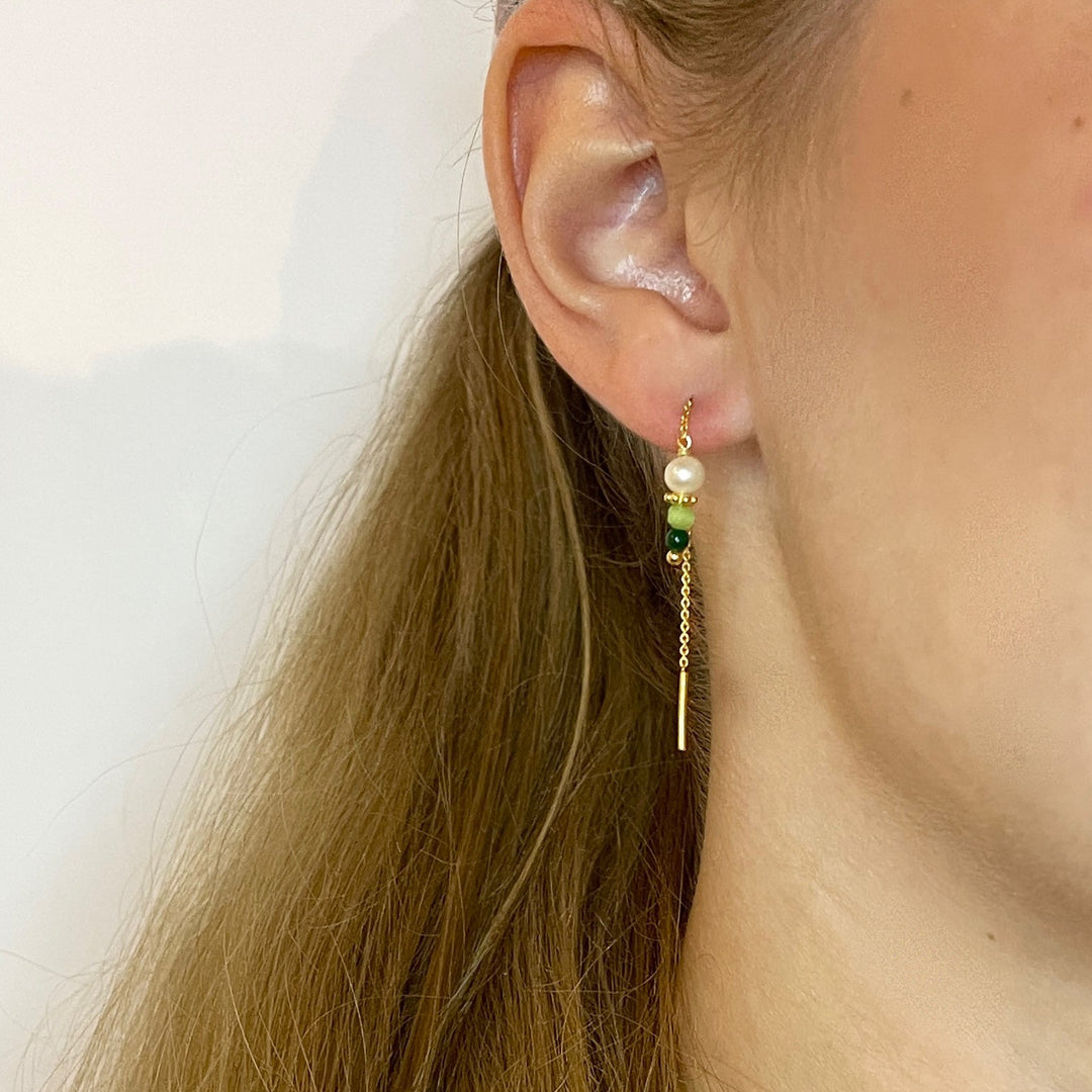 Simona - Earrings Gold plated