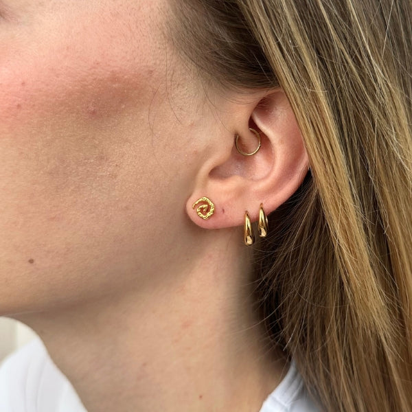 Isola - Øreringe Forgyldt