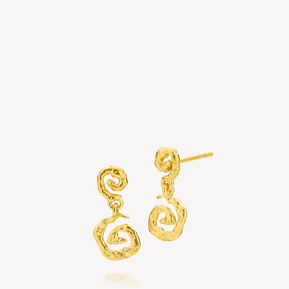 Isola - Øreringe Forgyldt