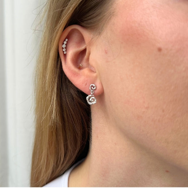 Isola - Øreringe Sølv