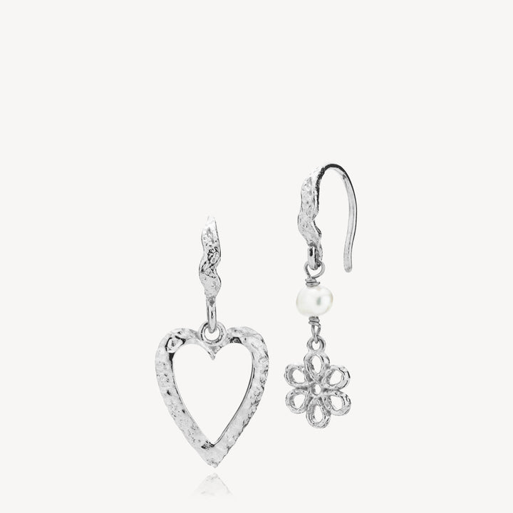 Alma - Øreringe Sølv