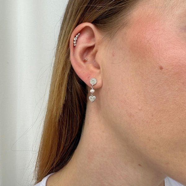 Coco - Øreringe Sølv