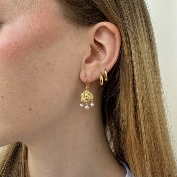 Coco - Øreringe Forgyldt