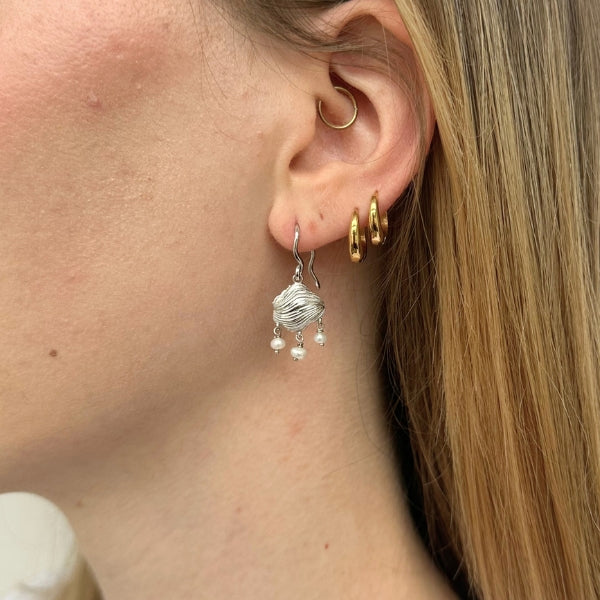 Coco - Øreringe Sølv