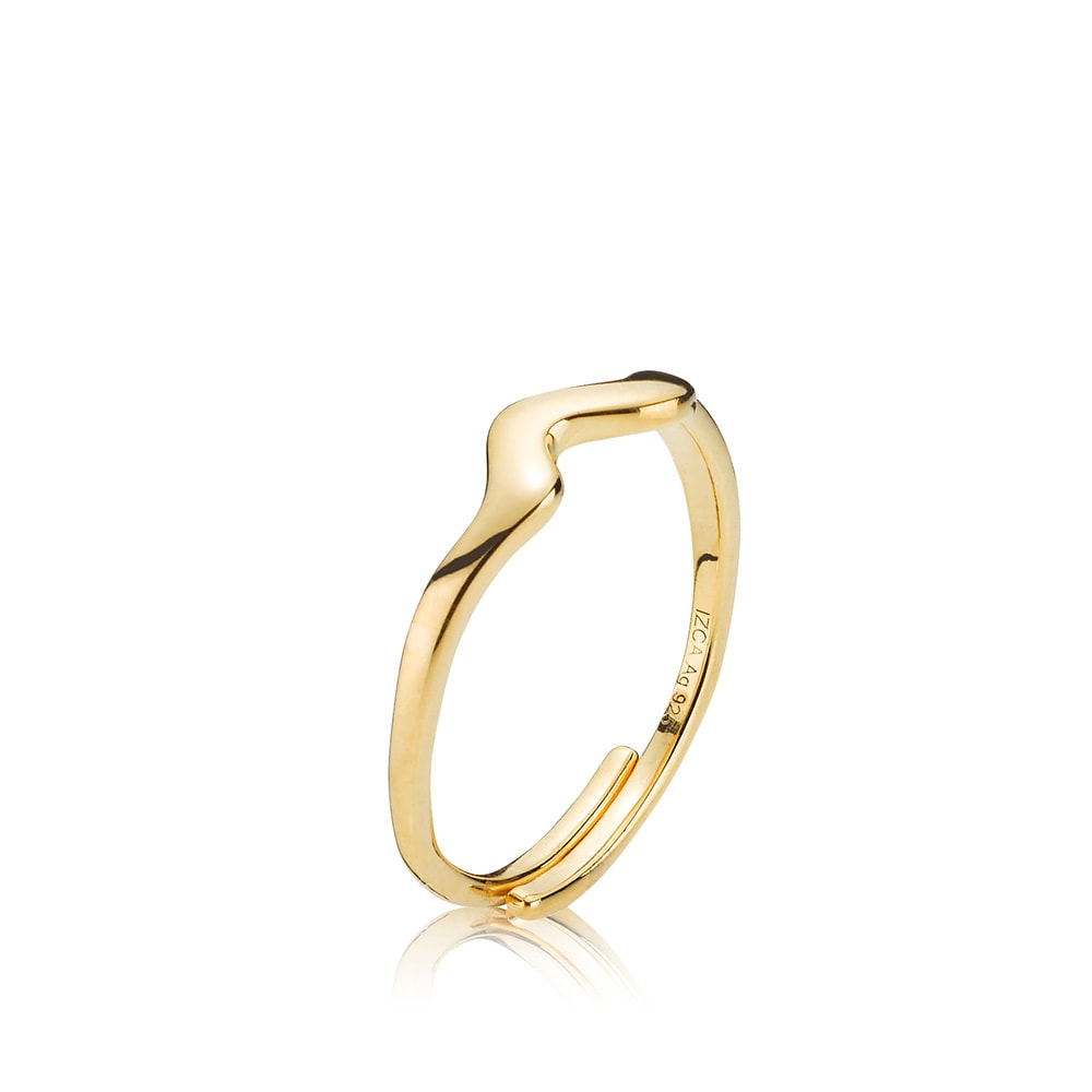 Silke x Sistie - Ring gold-plated Onesize